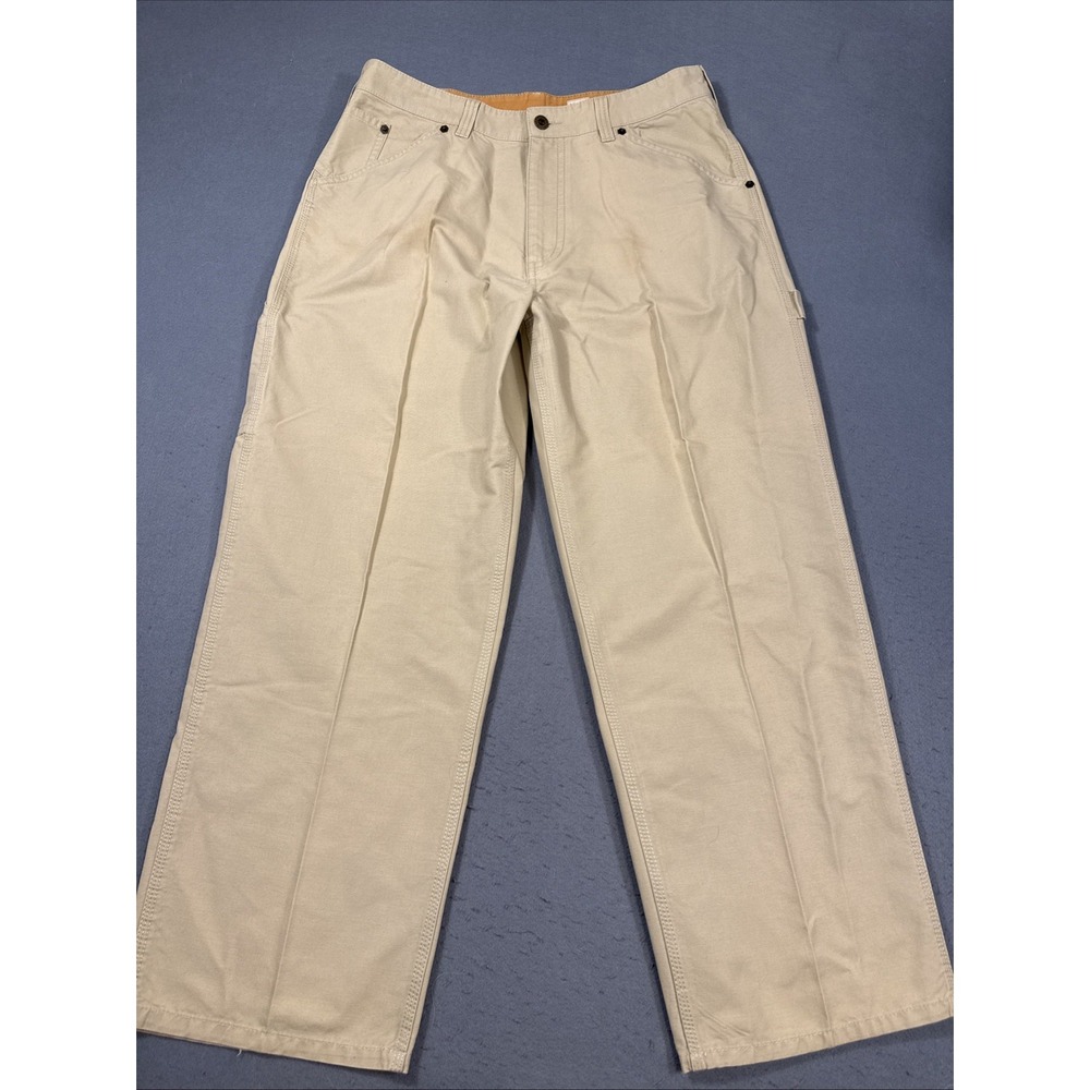 Vtg 90s Timberland Outdoor Gear Pants 36x29.5  Work Cargo Hiking Grunge Khaki